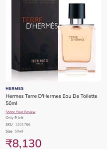 Terre D' Hermes Eau de Toilette