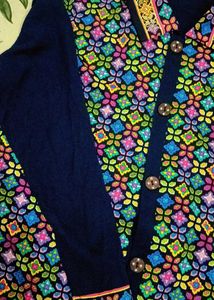 Colorful Bejeweled Fabric