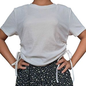 Only Side Knot Top