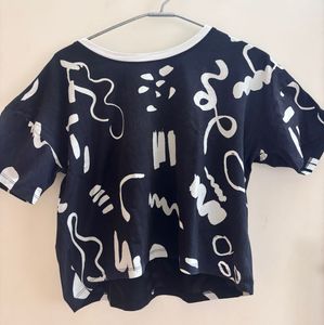 Abstract Print Tee