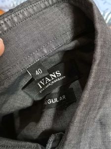 IVANS Regular Fit Button-Down Shirt