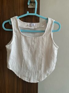 ZYNG Women Self Design Round Neck Top