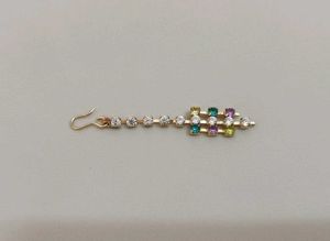 Detachable Hair brooch pin &amp; maangtika Never Used
