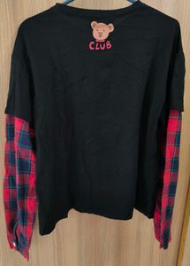 🧸 Trendy 2-in-1 Layered Graphic Tee 🧸🖤