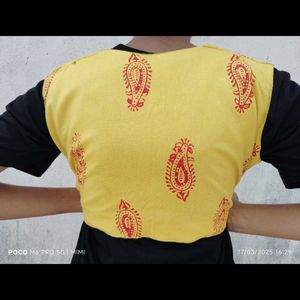 Embroidered Crop Vest