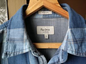 Pepe Jeans Blue Checked Shirt