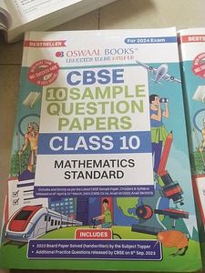 Oswal Book CBSE Sample Paper For Maths