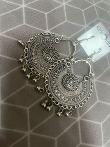 Silver Fashion Earrings