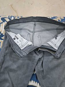 Levi&#39;s Grey Original Jeans Next To New