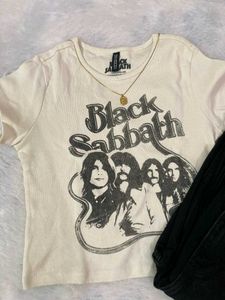 H&amp;M Black Subbath Tee