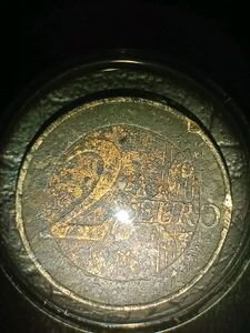 2 Euro Special Symbol And Rare Coin