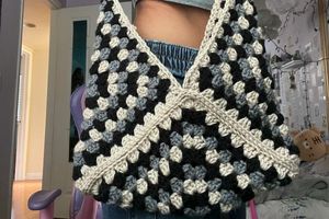 Cute Crochet Tote Bag