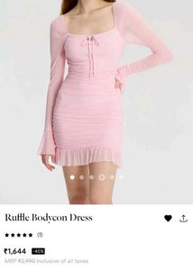 Ruffle Bodycon Dress