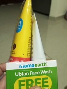 Mamaearth Sunscreen SPF 50 + Face Wash