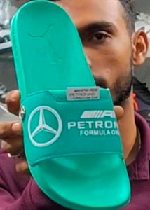 puma mercedes sliders slides