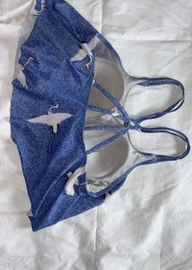 Crane Print Tank Top