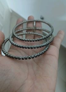 Jewlary Bangle 3 Nos Set Grape Wine