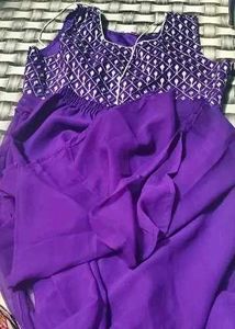 Purple Salwar Kameez