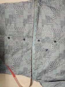 Patterned Shirt And  Formal Pant.