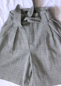 Zara Woman Houndstooth Pants
