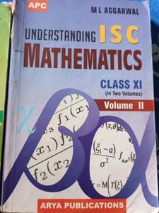 ML Aggarwal Maths Class 11 (2 volumes)