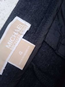 MICHAEL kORS Grey Cotton Blend Pants