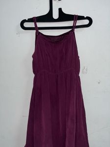 Elegant Purple Sundress