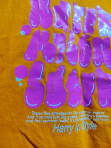 Harry Styles Printed T-shirt For Women