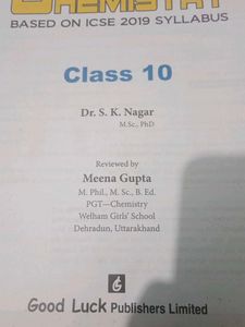 INNOVATIVE CHEMISTRY BASED ON ICSE SYLLABUS