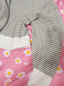 Striped Knit Sweater