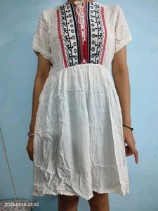 White Summer Frock