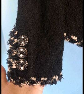 pretty black Korean Style blazzer