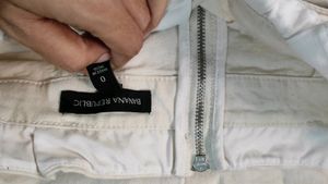 White Denim Skirt