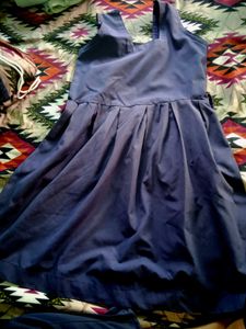Navy Blue Dress For Girls