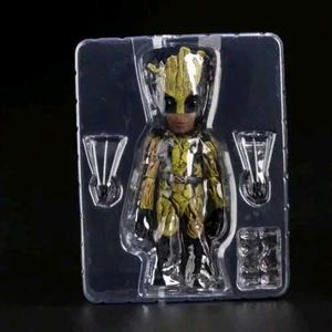 Baby Groot Cos Wolverine Action Figure Claws