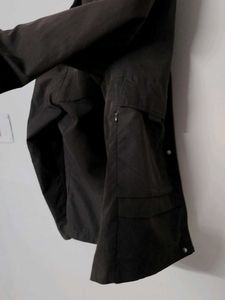 Black Rain Jacket Can Use For Sports Too