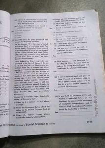 CBSE Social Science - Term II