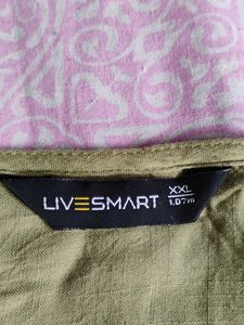 Olive Green Embroidered Kurta