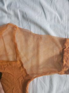 Mustard Crop Top