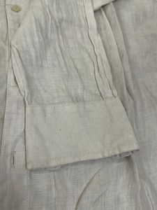 Undercut Off White Shirt