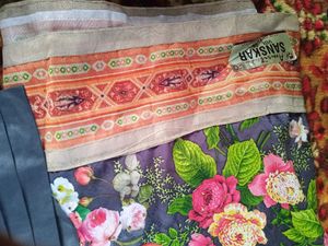 Unstitched Plazo And Kurta New With Tag