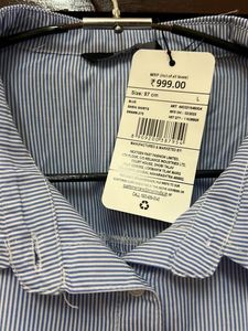 Striped Button-Down Shirt