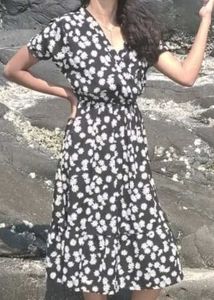 Floral Print Midi Dress