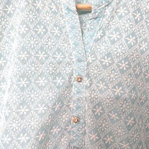 Chikan Kari Kurta Set