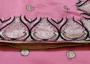 💓😍Elegant Pink Saree💓😍