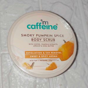 mCaffeine Smoky Pumpkin Spice Body Scrub