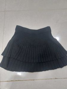 Woolen Mini  Skirt