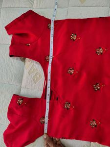 Red Salwar Set