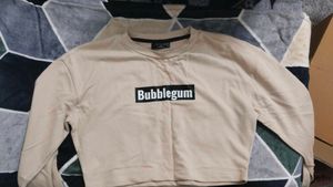 Bubblegum Beige Crop Top