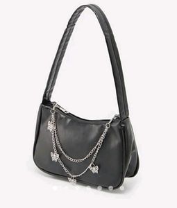SAVANNA BLACK HAND / SHOULDER BAG